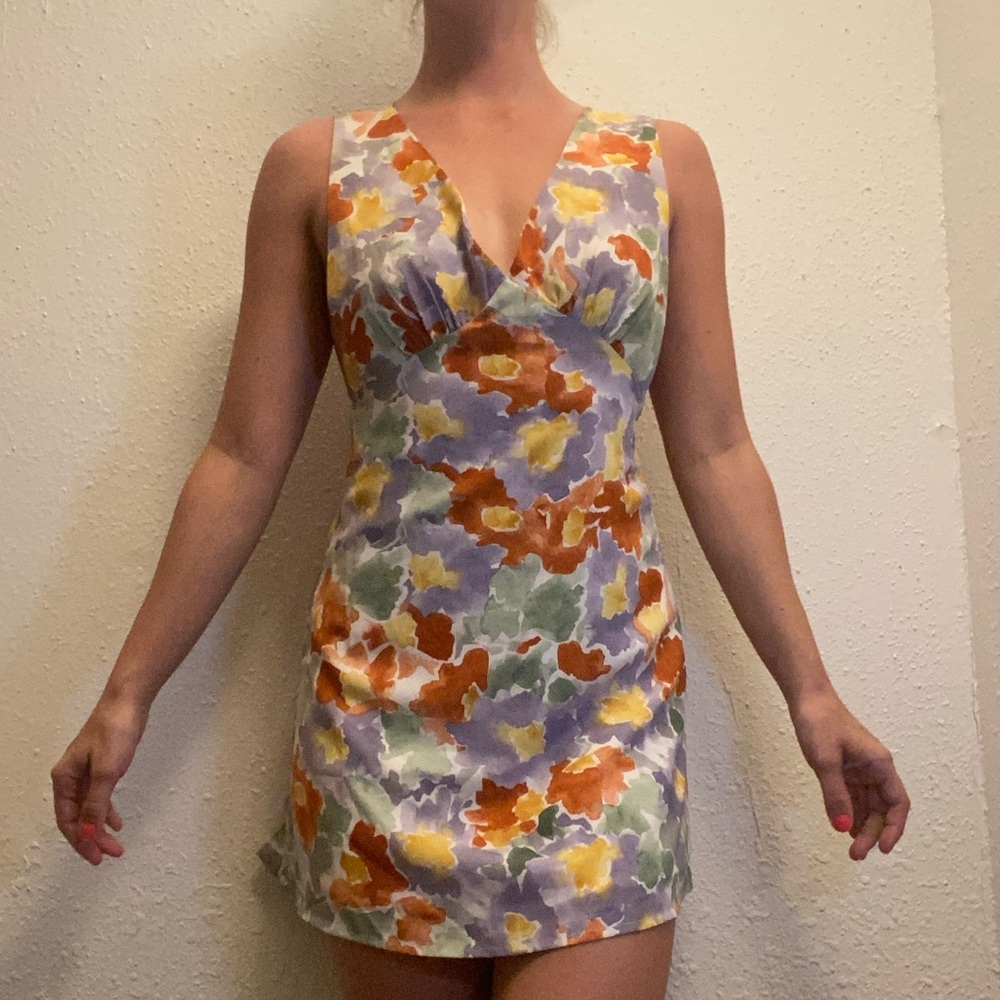 Spring mini dress